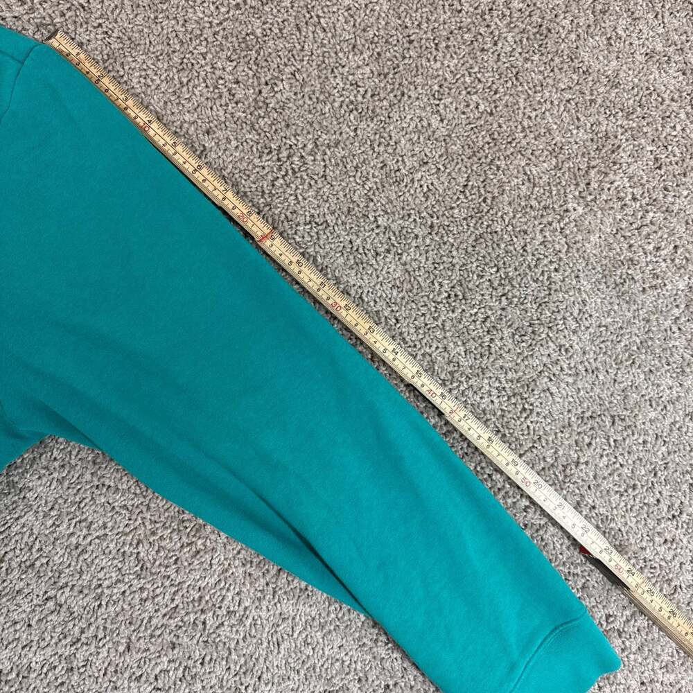 GAP Arch Logo Hoodie Mens XL Green Mirage Pullover Fleece Sweatshirt EUC - Picture 5 of 8